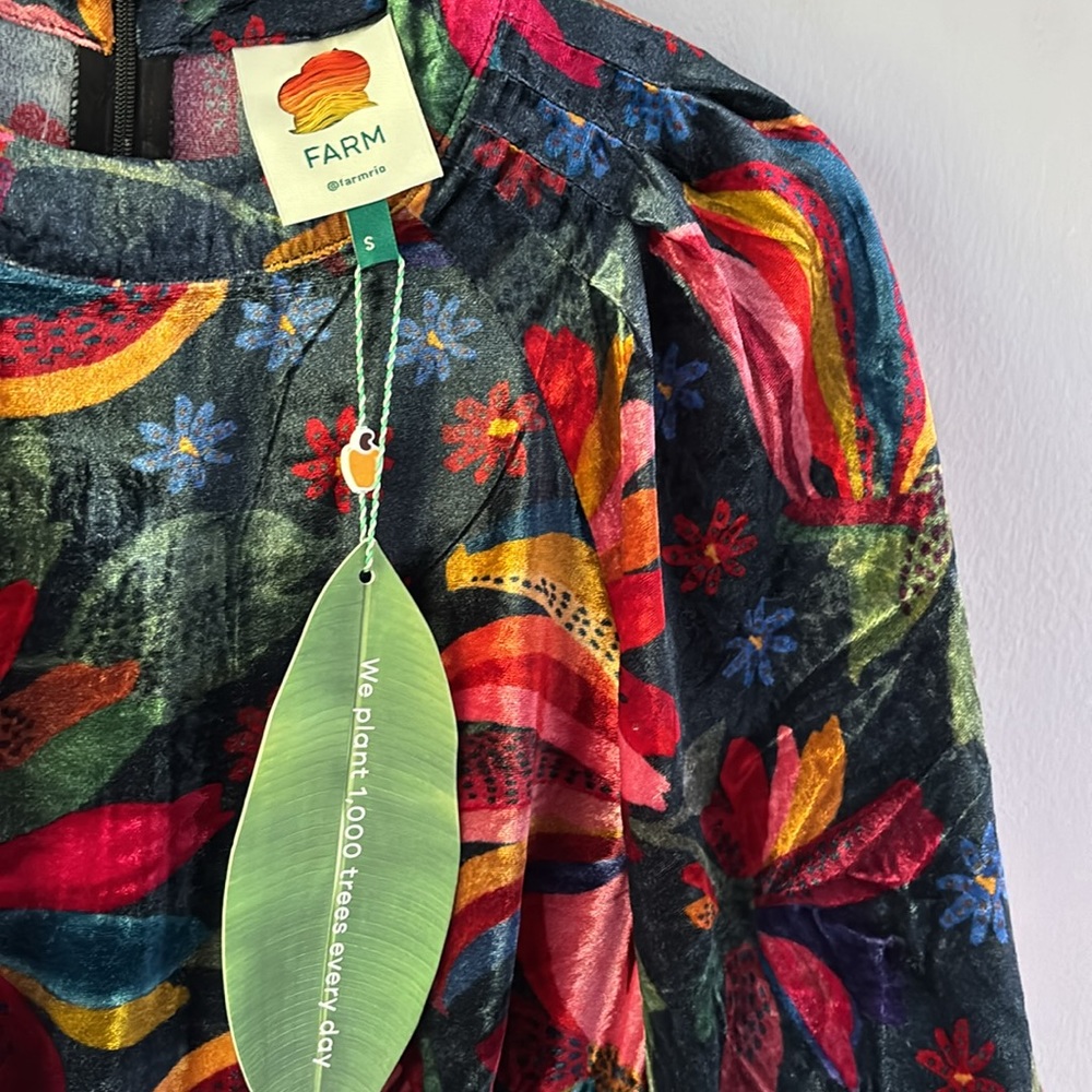 Farm Rio Velvet Dress - Picture 4 of 5